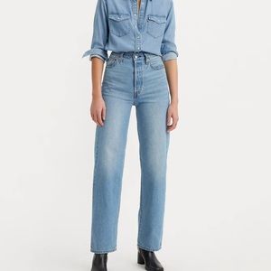 Levi’s Straight Ankle Jeans